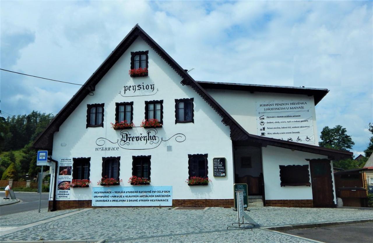 Penzion Drevenka Osecna Exterior foto